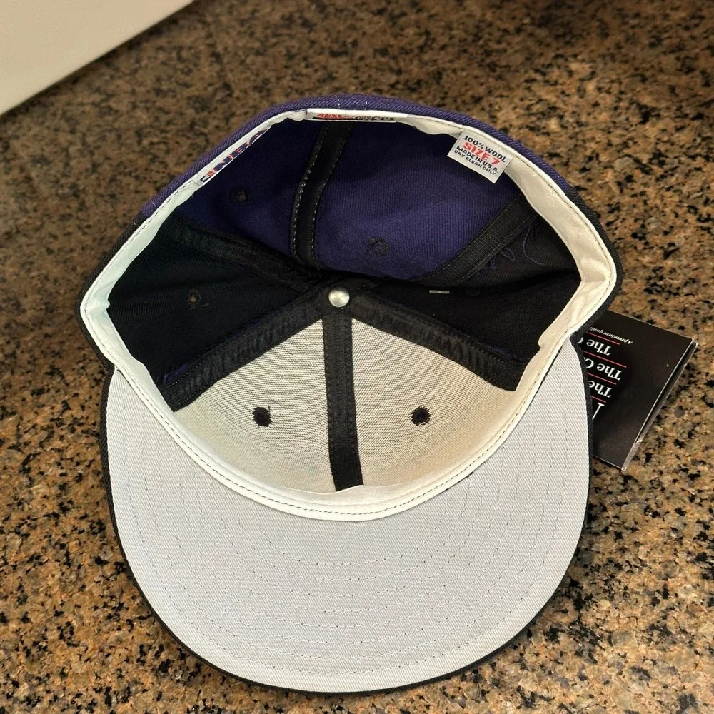 Sacramento Kings New Era 5950 Fitted Hat Vintage 90s NBA Wool Size‎ 7 NWT